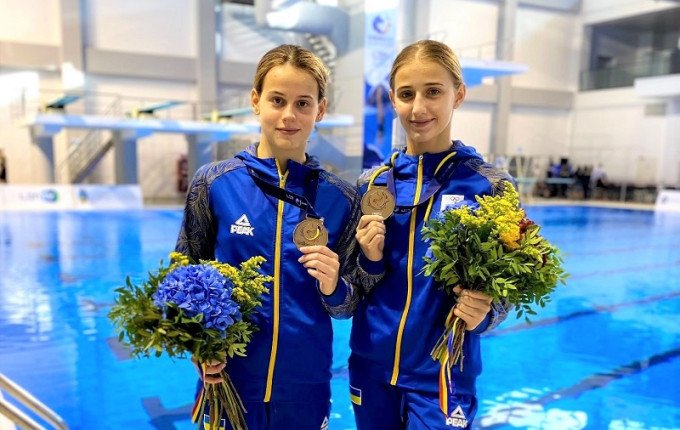Студентка МДУ Ніка Шурда – медалістка чемпіонату Європи зі стрибків у воду