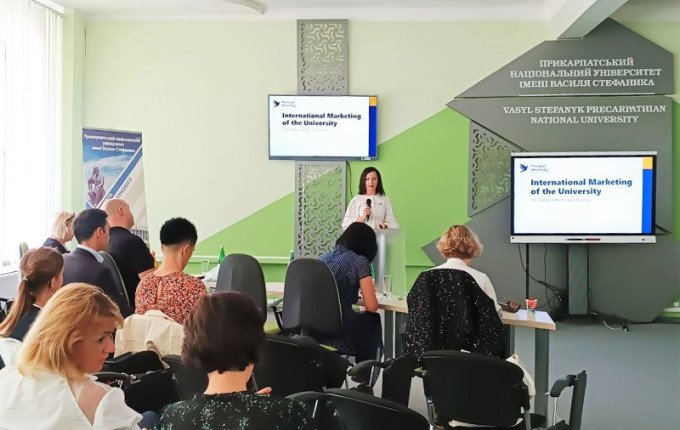 «У нас є чому навчитися»: проректорка МДУ Тетяна Марена презентувала маркетингову політику університету