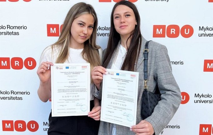 Студентки МДУ отримали практичний досвід інтеграції іноземців до литовської освітньої спільноти
