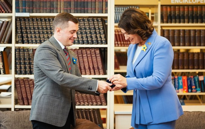 Ректор МДУ Микола Трофименко зустрівся з першою леді Литви та поспілкувався з українцями за кордоном image